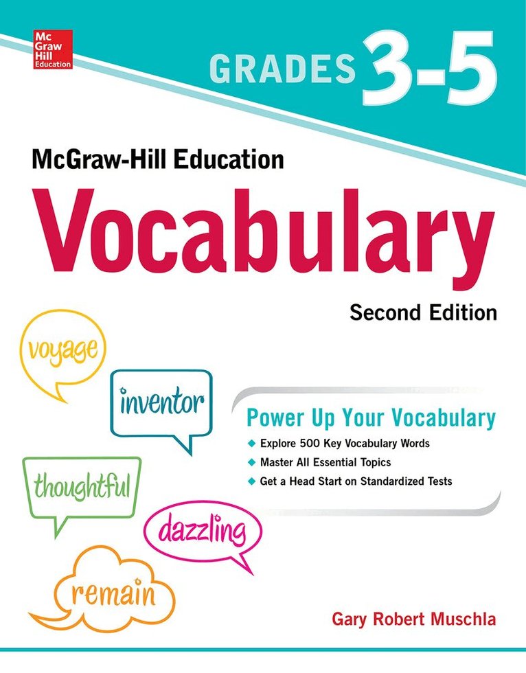 Gary Muschla - McGraw-Hill Education Vocabulary Grades 3-5, Second Edition, Häftad