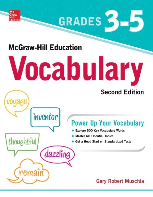 Gary Robert Muschla - McGraw-Hill Education Vocabulary Grades 3-5, Second Edition, E-bok