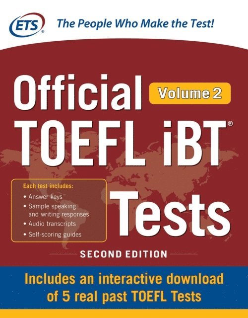 Educational Testing Service - Official TOEFL iBT Tests Volume 2, Second Edition, E-bok
