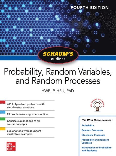 Hwei P. Hsu - Schaum's Outline of Probability, Random Variables, and Random Processes, Fourth Edition, E-bok. Tillgänglighet: Lägg i varukorg