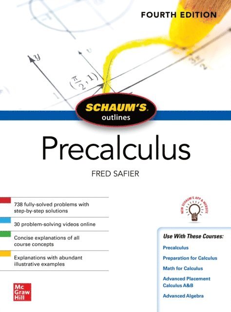 Fred Safier - Schaum's Outline of Precalculus, Fourth Edition, E-bok