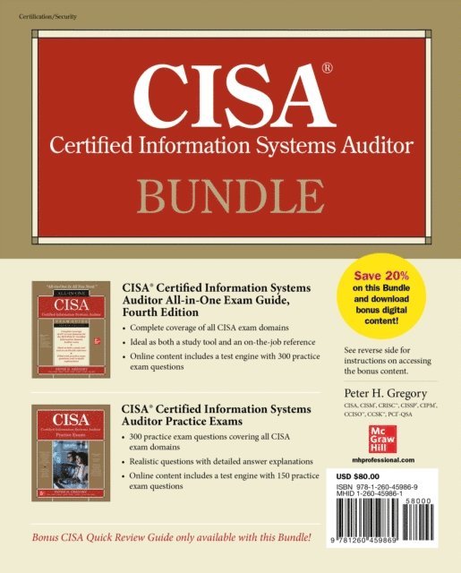 Peter H. Gregory - CISA Certified Information Systems Auditor Bundle, E-bok