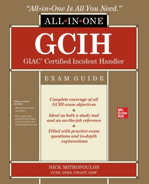 Nick Mitropoulos - GCIH GIAC Certified Incident Handler All-in-One Exam Guide, E-bok. Tillgänglighet: Lägg i varukorg