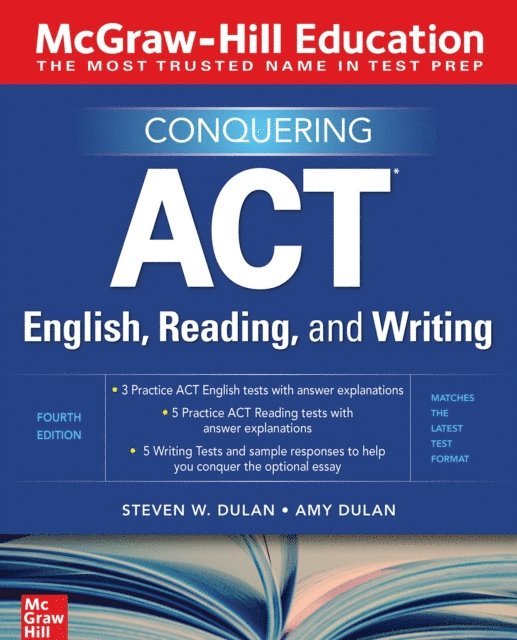 Amy Dulan, Steven W. Dulan - McGraw-Hill Education Conquering ACT English, Reading, and Writing, Fourth Edition, E-bok. Tillgänglighet: Lägg i varukorg