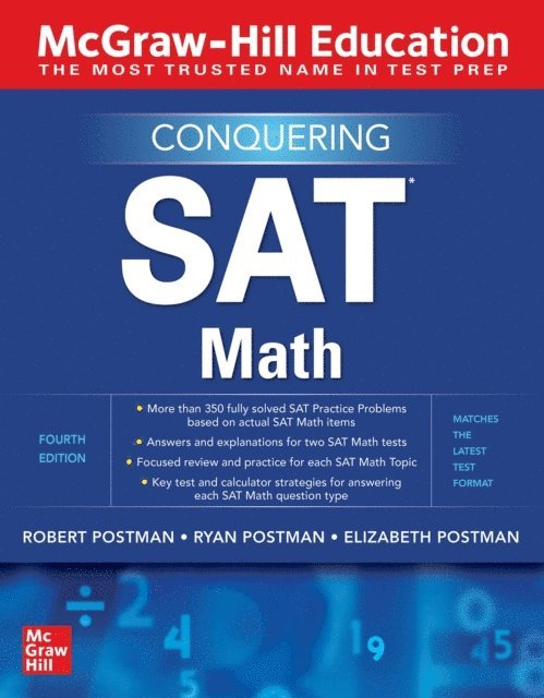 Elizabeth Postman, Ryan Postman, Robert Postman - McGraw Hill Conquering SAT Math, Fourth Edition, E-bok. Tillgänglighet: Lägg i varukorg