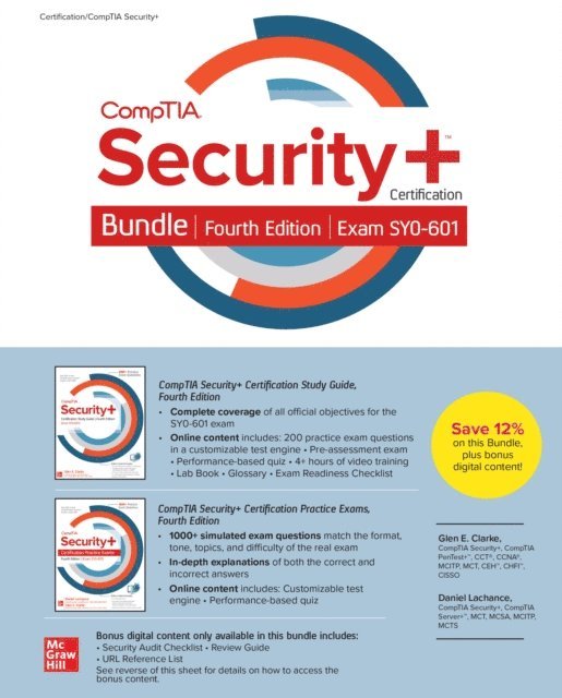 Daniel Lachance, Glen E. Clarke - CompTIA Security+ Certification Bundle, Fourth Edition (Exam SY0-601), E-bok