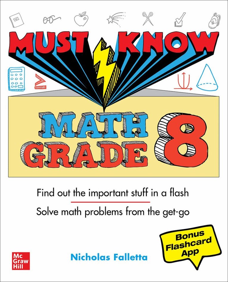 Nicholas Falletta - Must Know Math Grade 8, Häftad. Tillgänglighet: Lägg i varukorg