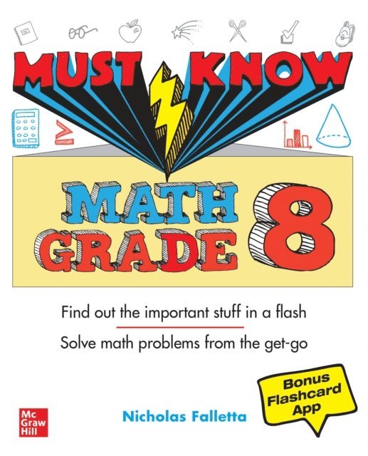Nicholas Falletta - Must Know Math Grade 8, E-bok. Tillgänglighet: Lägg i varukorg