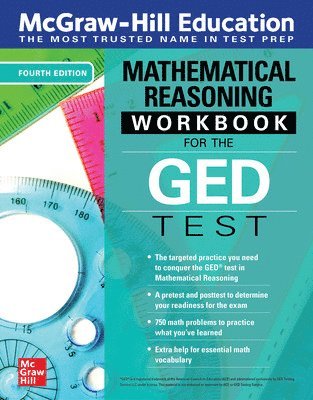 México McGraw Hill Editores - McGraw-Hill Education Mathematical Reasoning Workbook for the GED Test, Fourth Edition, Häftad