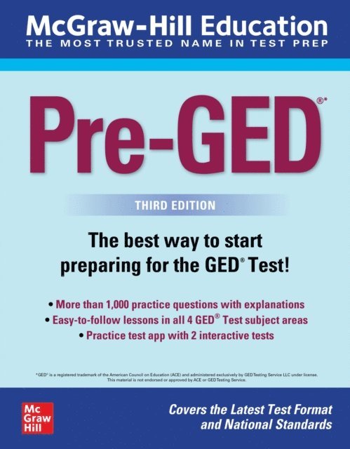 Mexico McGraw Hill - McGraw-Hill Education Pre-GED, Third Edition, E-bok. Tillgänglighet: Lägg i varukorg