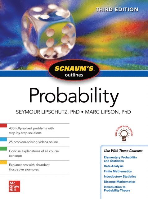 Marc Lipson, Seymour Lipschutz - Schaum's Outline of Probability, Third Edition, E-bok