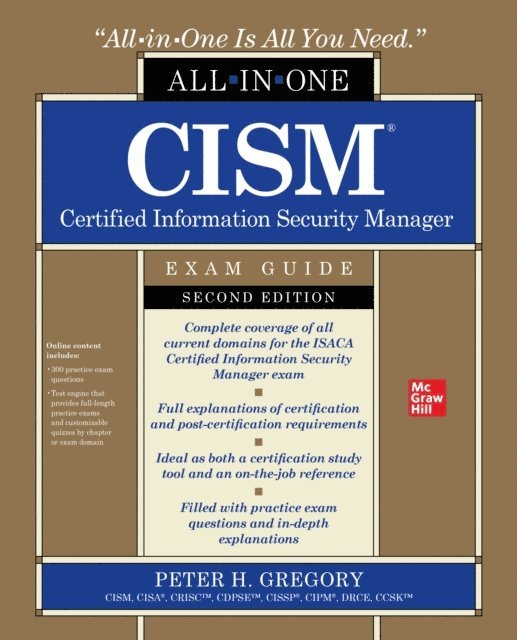 Peter H. Gregory - CISM Certified Information Security Manager All-in-One Exam Guide, Second Edition, E-bok