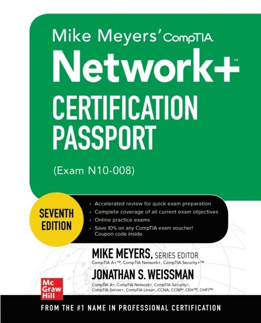 Jonathan S. Weissman, Mike Meyers - Mike Meyers' CompTIA Network+ Certification Passport, Seventh Edition (Exam N10-008), E-bok