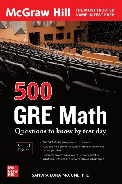 Sandra Luna McCune - 500 GRE Math Questions to Know by Test Day, Second Edition, E-bok