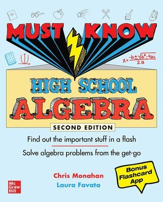 Christopher Monahan, Laura Favata - Must Know High School Algebra, Second Edition, Häftad. Tillgänglighet: Lägg i varukorg