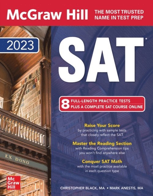 Mark Anestis, Christopher Black - McGraw Hill SAT 2023, E-bok