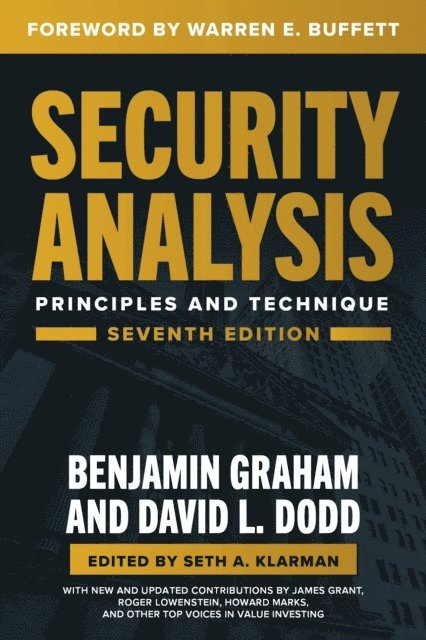 Seth A. Klarman - Security Analysis, Seventh Edition: Principles and Techniques, E-bok