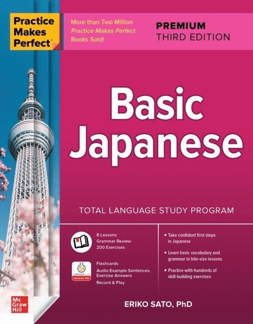 Eriko Sato - Practice Makes Perfect: Basic Japanese, Premium Third Edition, E-bok