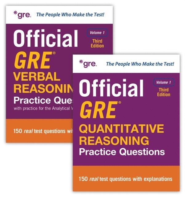 Educational Testing Service - Official GRE Value Combo, Third Edition, E-bok