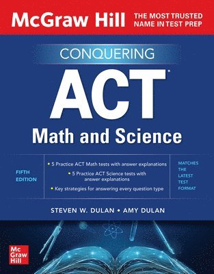 Steven Dulan, Amy Dulan - McGraw Hill Conquering ACT Math and Science, Fifth Edition, Häftad. Tillgänglighet: Lägg i varukorg