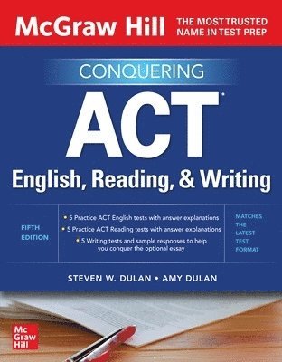 Steven Dulan, Amy Dulan - McGraw Hill Conquering ACT English, Reading, and Writing, Fifth Edition, Häftad. Tillgänglighet: Lägg i varukorg