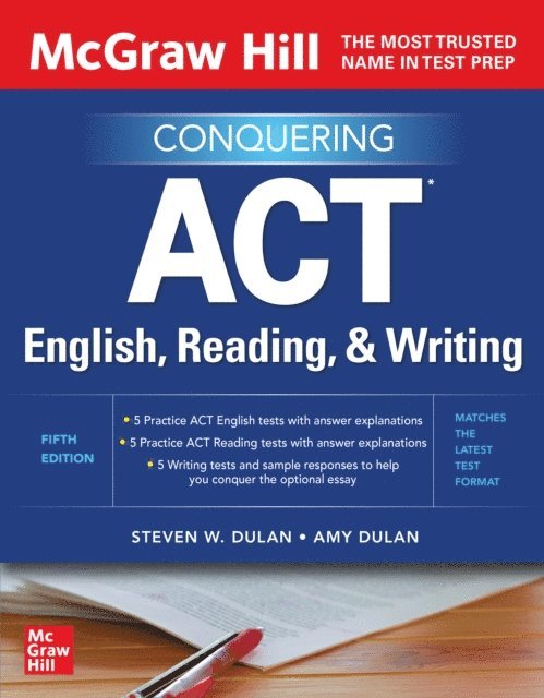 Amy Dulan, Steven W. Dulan - McGraw Hill Conquering ACT English, Reading, and Writing, Fifth Edition, E-bok. Tillgänglighet: Lägg i varukorg