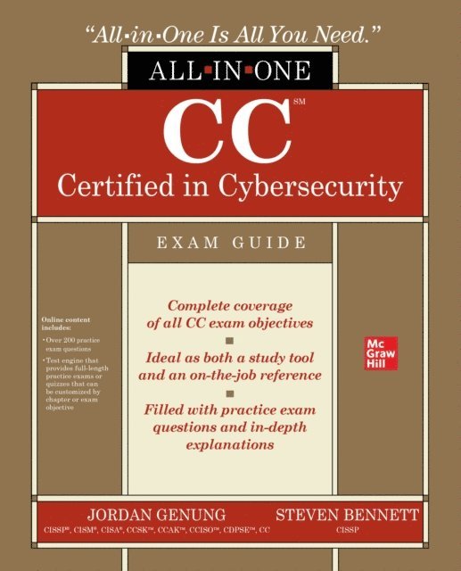 Jordan Genung, Steven Bennett - CC Certified in Cybersecurity All-in-One Exam Guide, E-bok. Tillgänglighet: Lägg i varukorg