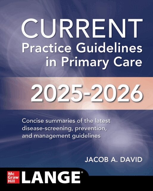 Jacob A. David - CURRENT Practice Guidelines in Primary Care 2025-2026, E-bok. Tillgänglighet: Lägg i varukorg