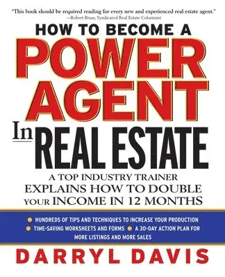 Darryl Davis - How to Become a Power Agent in Real Estate (PB), Häftad. Tillgänglighet: Lägg i varukorg
