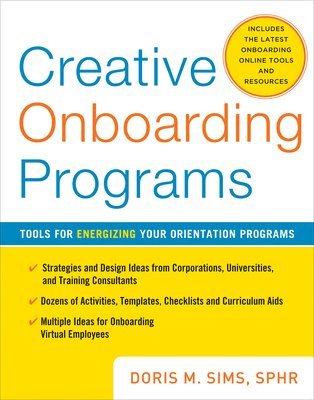 Doris M Sims - Creative Onboarding Programs (Pb), Häftad. Tillgänglighet: Lägg i varukorg