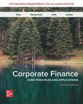 Corporate Finance: Core Principles and Applications ISE