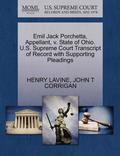 Emil Jack Porchetta, Appellant, V. State of Ohio. U.S. Supreme Court Transcript of Record with Supporting Pleadings