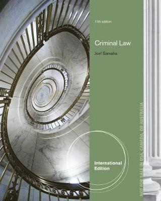 Joel Samaha - Criminal Law, International Edition, Häftad