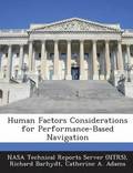 Human Factors Considerations for Performance-Based Navigation