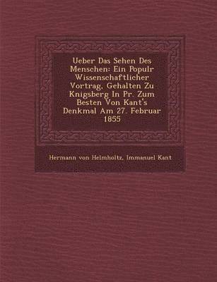 Ueber Das Sehen Des Menschen