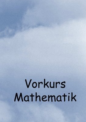 Manfred Zimmermann - Vorkurs Mathematik, Häftad