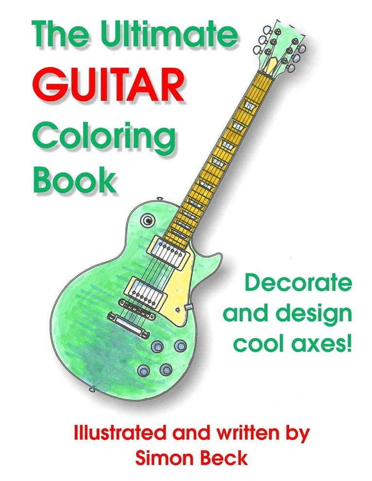 Ultimate Guitar Coloring Book