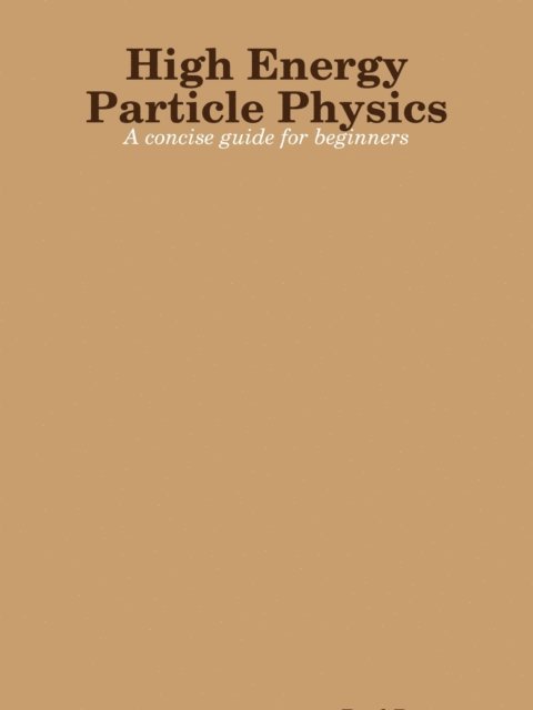 Paul Bennett - High Energy Particle Physics: A Concise Guide For Beginners, E-bok