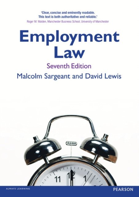 David Lewis, Malcolm Sargeant - Employment Law eBook PDF, E-bok