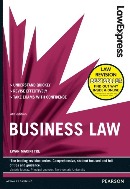 Ewan MacIntyre - Law Express: Business Law, E-bok