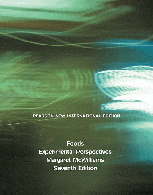 Margaret McWilliams - Foods: Experimental Perspectives, Häftad
