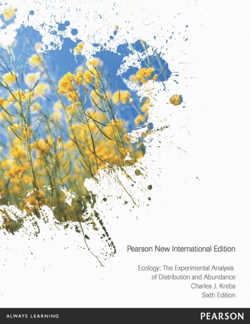 Charles J. Krebs - Ecology: The Experimental Analysis of Distribution and Abundance, E-bok. Tillgänglighet: Lägg i varukorg