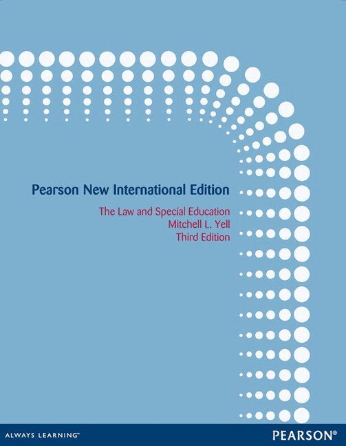 Mitchell Yell - Law and Special Education, The, Häftad