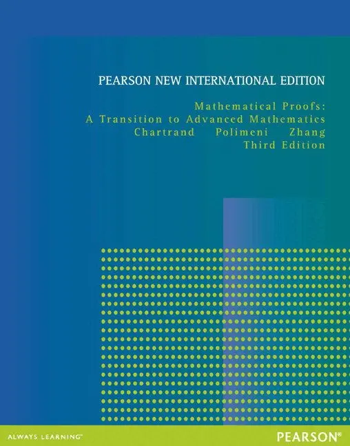 Gary Chartrand, Albert Polimeni, Ping Zhang - Mathematical Proofs: A Transition to Advanced Mathematics. Tillgänglighet: Lägg i varukorg