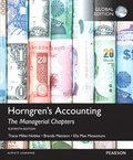 Horngren's Accounting, The Managerial Chapters, Global Edition
