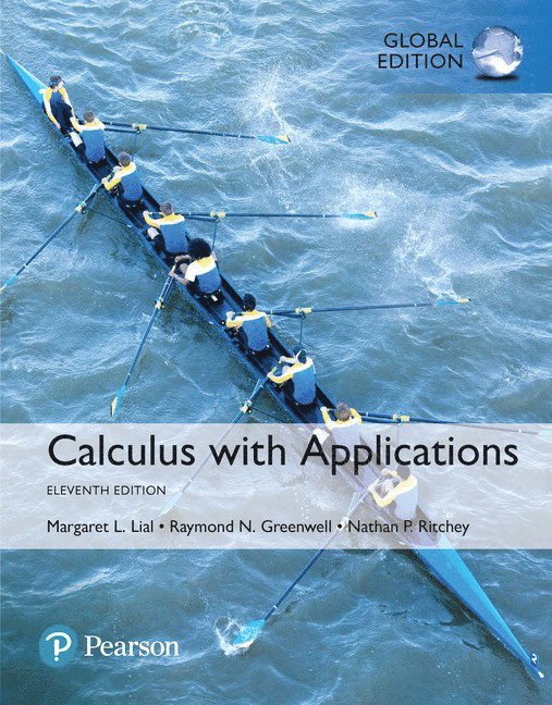Margaret Lial, Raymond Greenwell, Nathan Ritchey - Calculus with Applications, Global Edition, Häftad