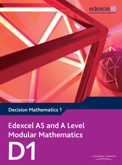 Susie Jameson - Edexcel AS and A Level Modular Mathematics Decision Mathematics D1 eBook edition, E-bok