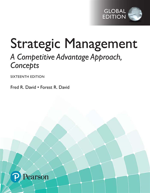 Forest R. David, Fred R David - Strategic Management: A Competitive Advantage Approach, Concepts, Global Edition, E-bok. Tillgänglighet: Lägg i varukorg