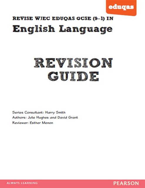 Julie Hughes - Revise WJEC Eduqas GCSE  in English Language Revision Guide Library edition, E-bok