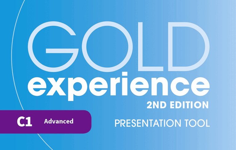 Gold Experience 2nd Edition C1 Teacher's Presentation Tool USB, Övrigt. Tillgänglighet: Lägg i varukorg